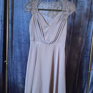 ASOS navy blue dress, size 4